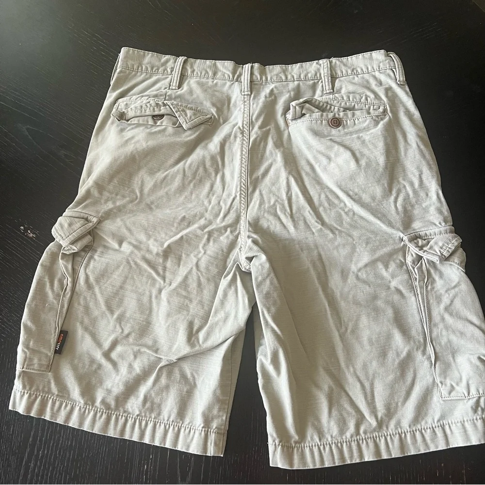 Amplify Men's Casual Cargo Shorts - khaki tan